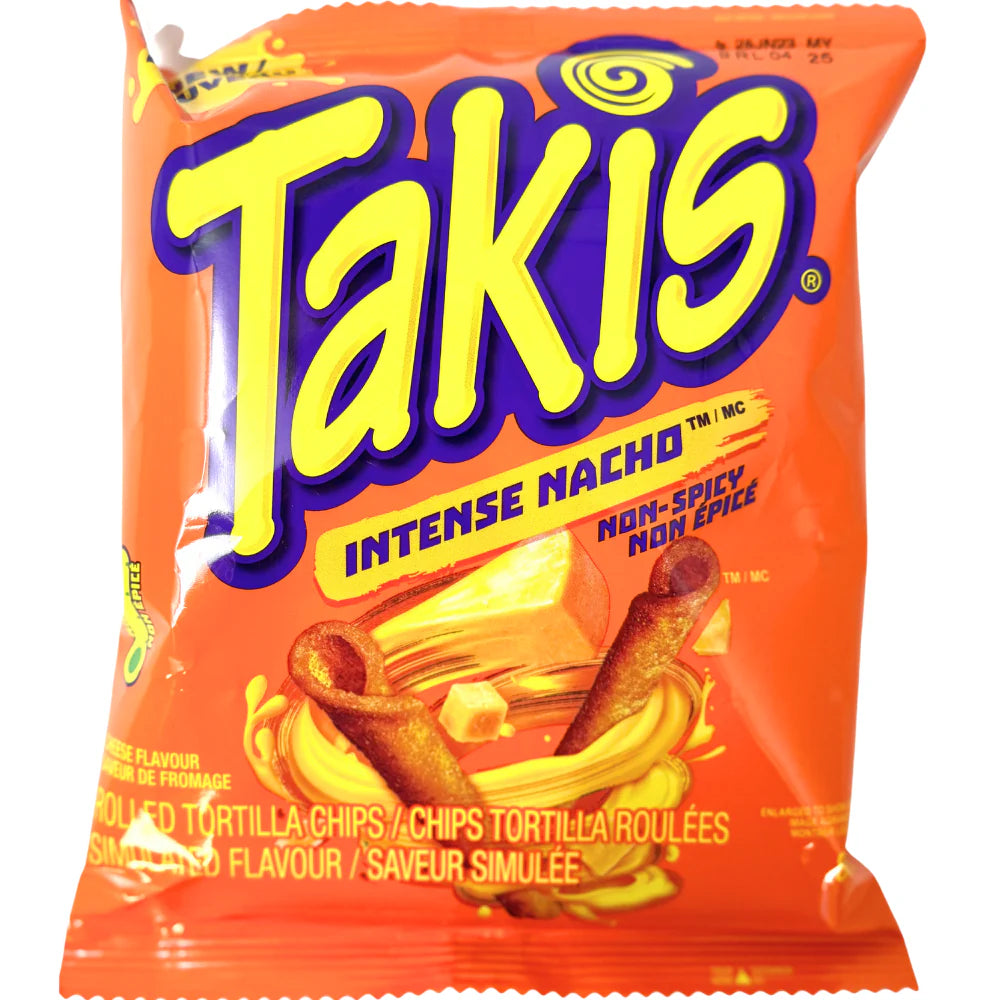 Takis - Intense Nacho - Non-Spicy - 80g (Mexico)