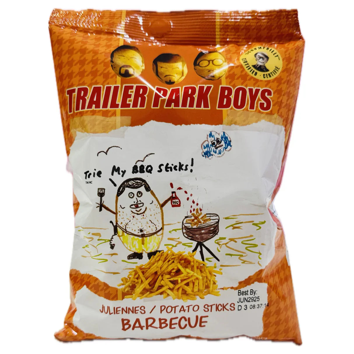 Trailer Park Boys - Barbecue - Potato Sticks - 99g