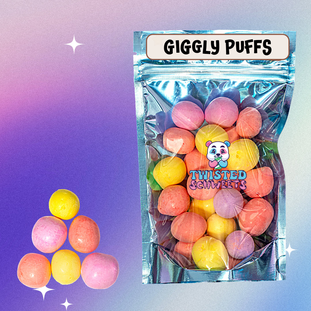 Freeze Dried Candy Schweets - GigglyPuffs (Laffy Taffy)