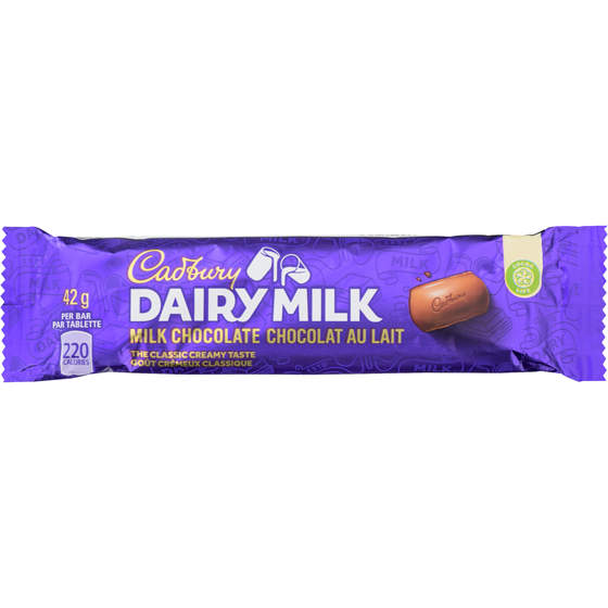 Cadbury - Dairy Milk - Chocolate Bar - 42g