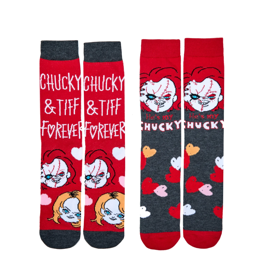Chucky - Valentine's Adult 2 Pack Gift Box - Socks