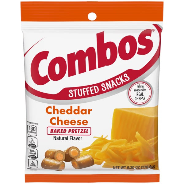 Combos - Cheddar Cheese Baked Pretzel - 178g