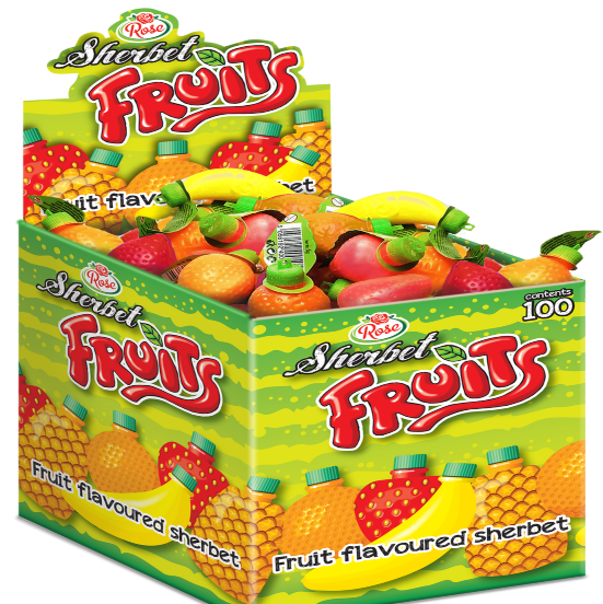 Sherbet Fruits - 1pc - 10g (UK)