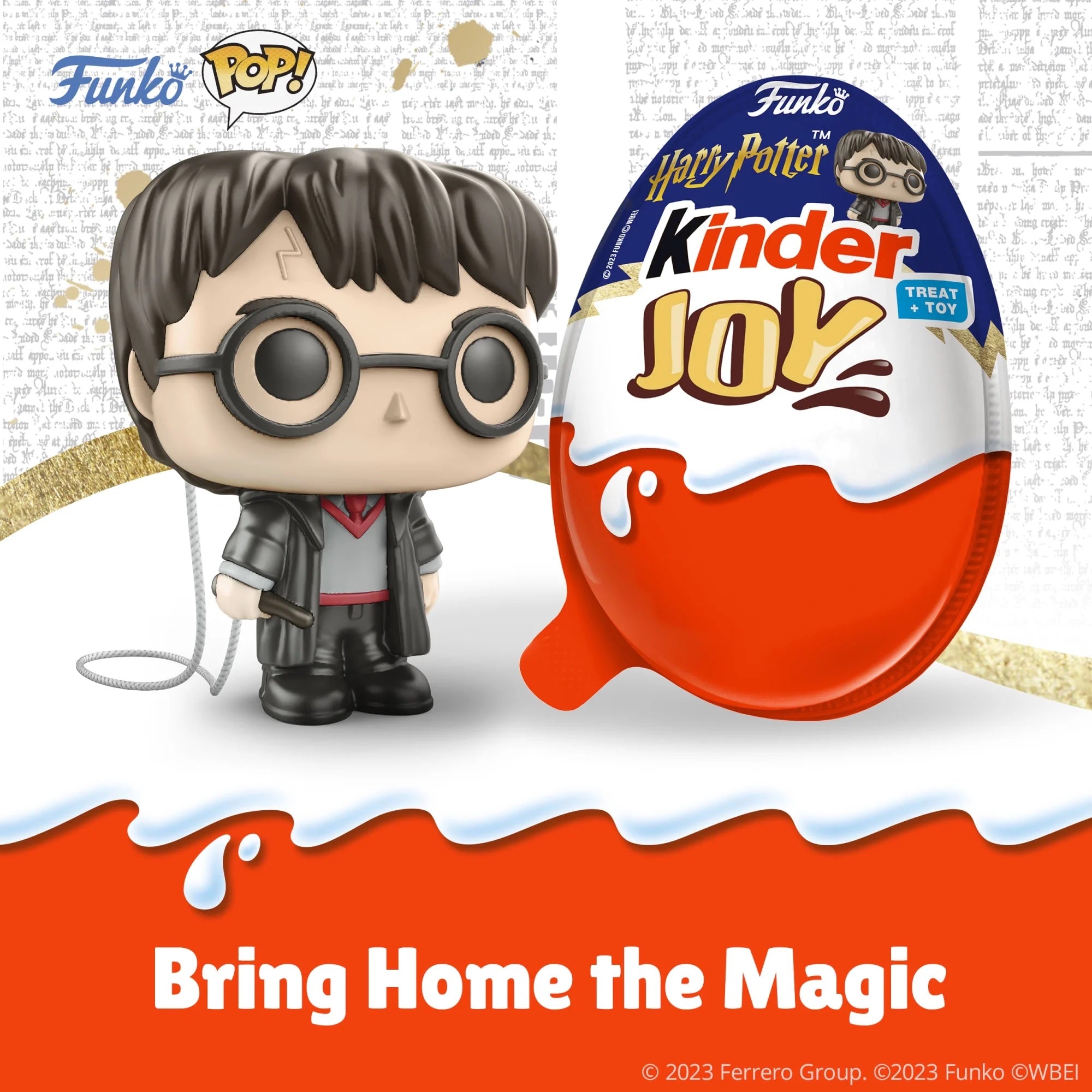 Kinder Joy - Harry Potter Surprise Eggs - 1pc (Italy) ***LIMITED