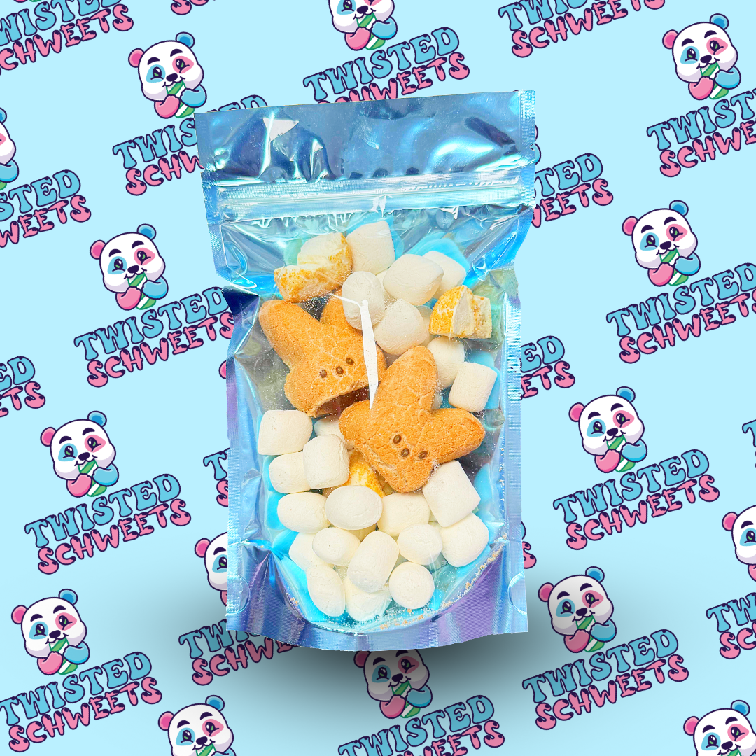 Freeze Dried Candy Schweets - Easter Bunny Heads & Tails
