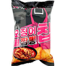 Squid Game - Squid Spicy Jjamppong Chips- 50g (Korea)