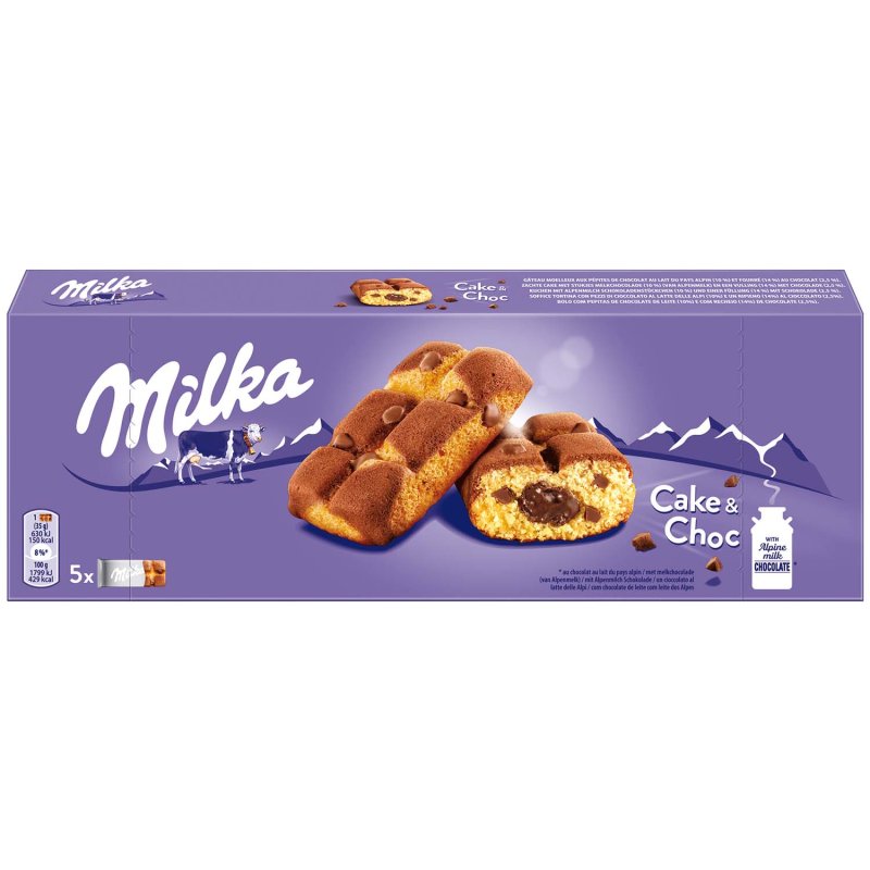 Milka - Choc & Cake - 175g(Germany)
