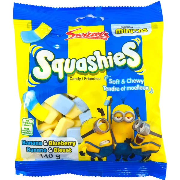 Swizzels - Squashies Minions - Theatre Bag - 140g (UK)