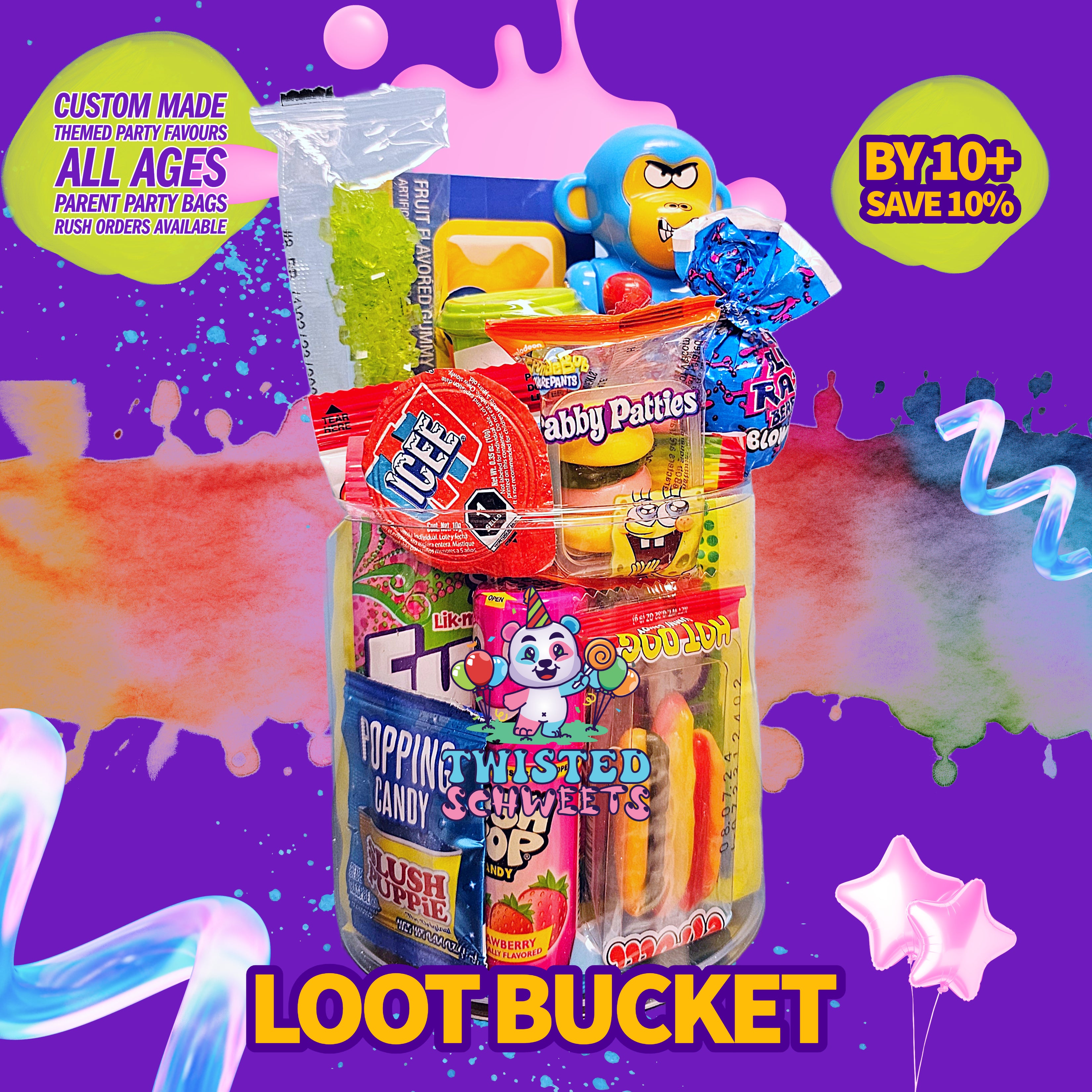 Kids Swag Bags - Loot Bags for Kids Parties - Premium Party Favours