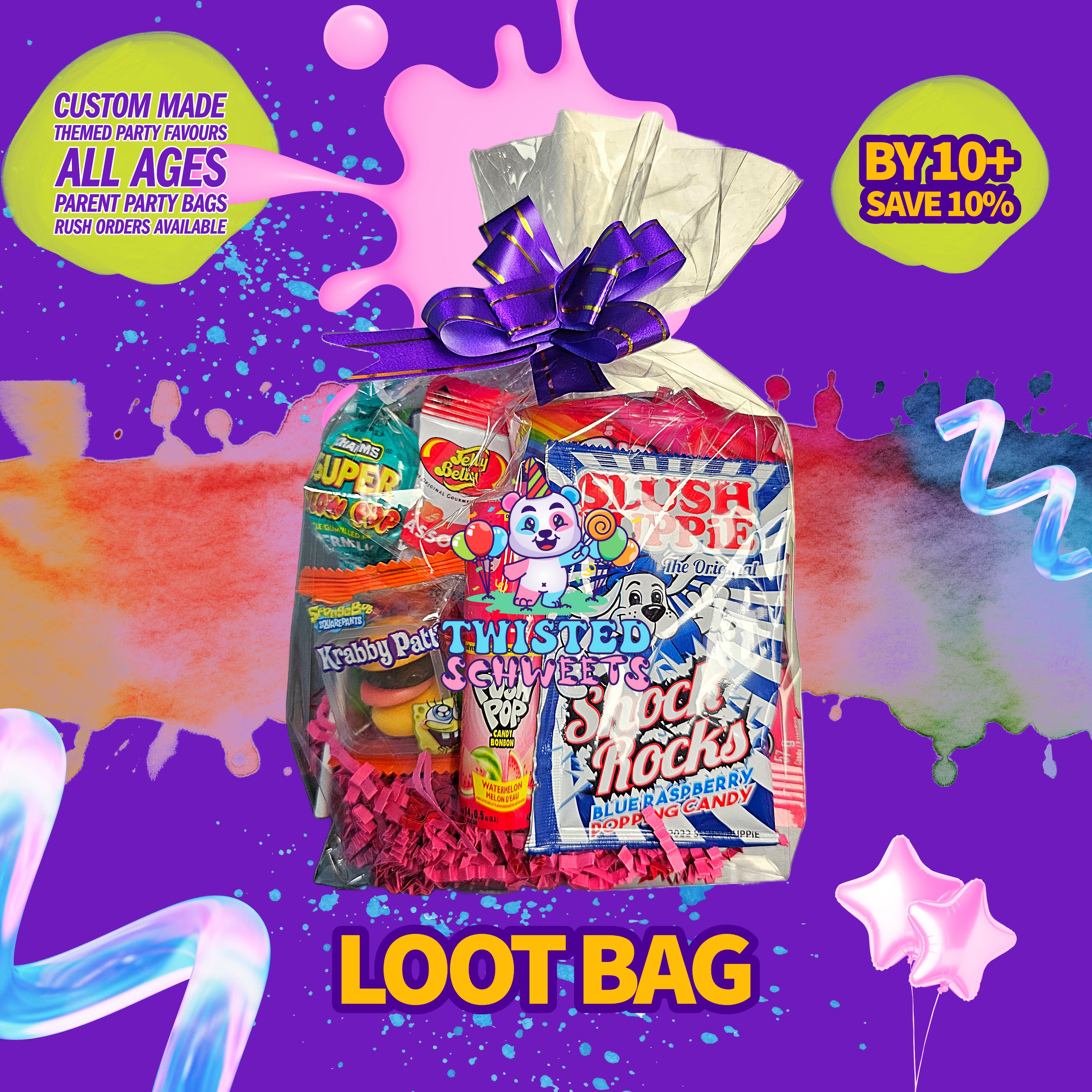 Kids Swag Bags - Loot Bags for Kids Parties - Premium Party Favours