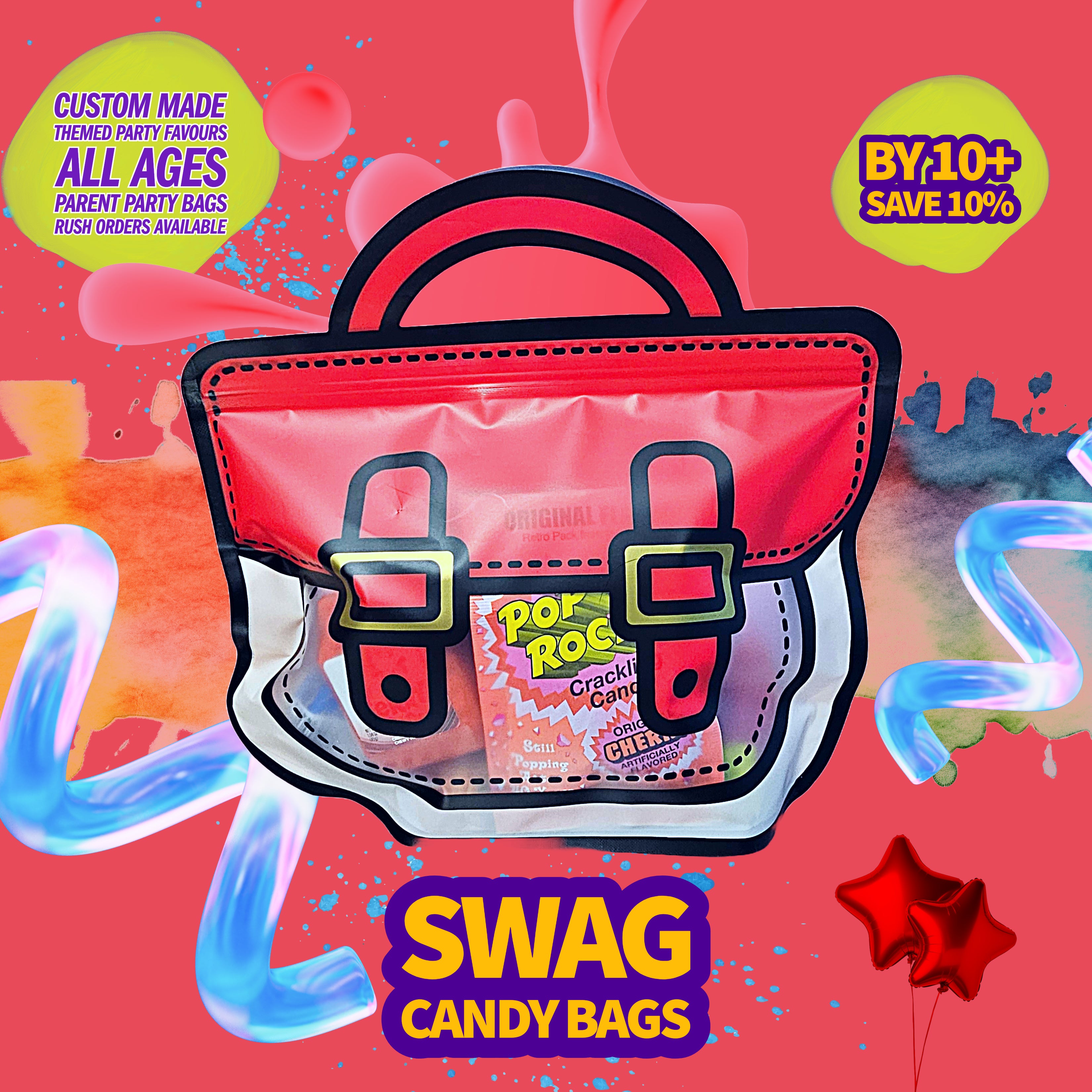 Kids Swag Bags - Loot Bags for Kids Parties - Premium Party Favours