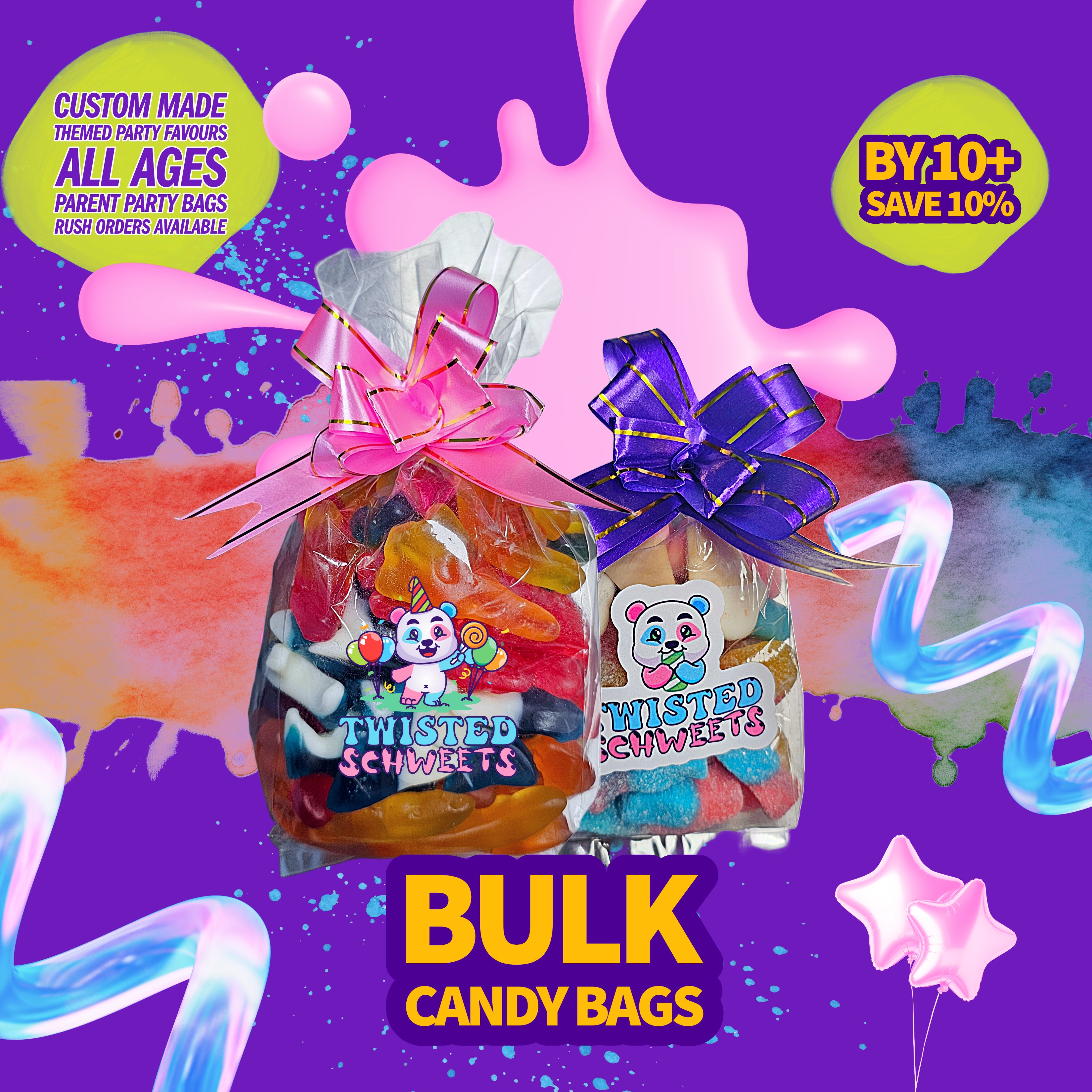 Kids Swag Bags - Loot Bags for Kids Parties - Premium Party Favours