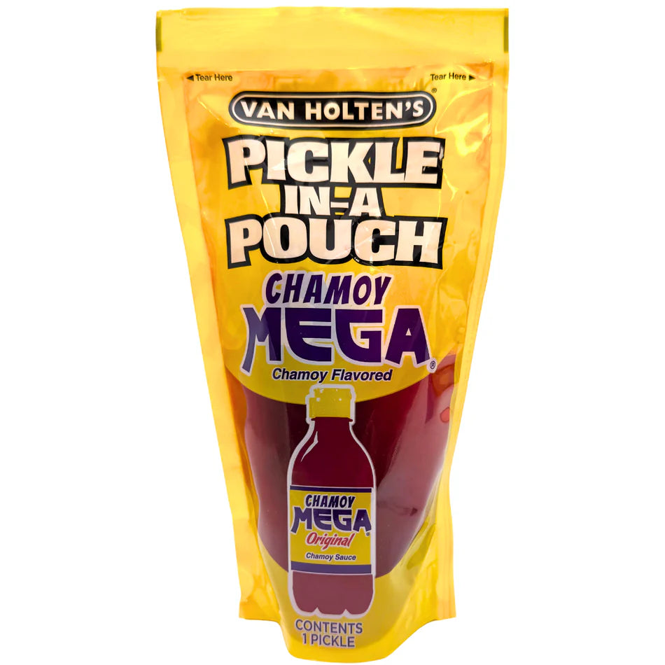 Van Holtens - Chamoy MEGA - Chamoy Flavored Dill Pickle - 1 Pickle