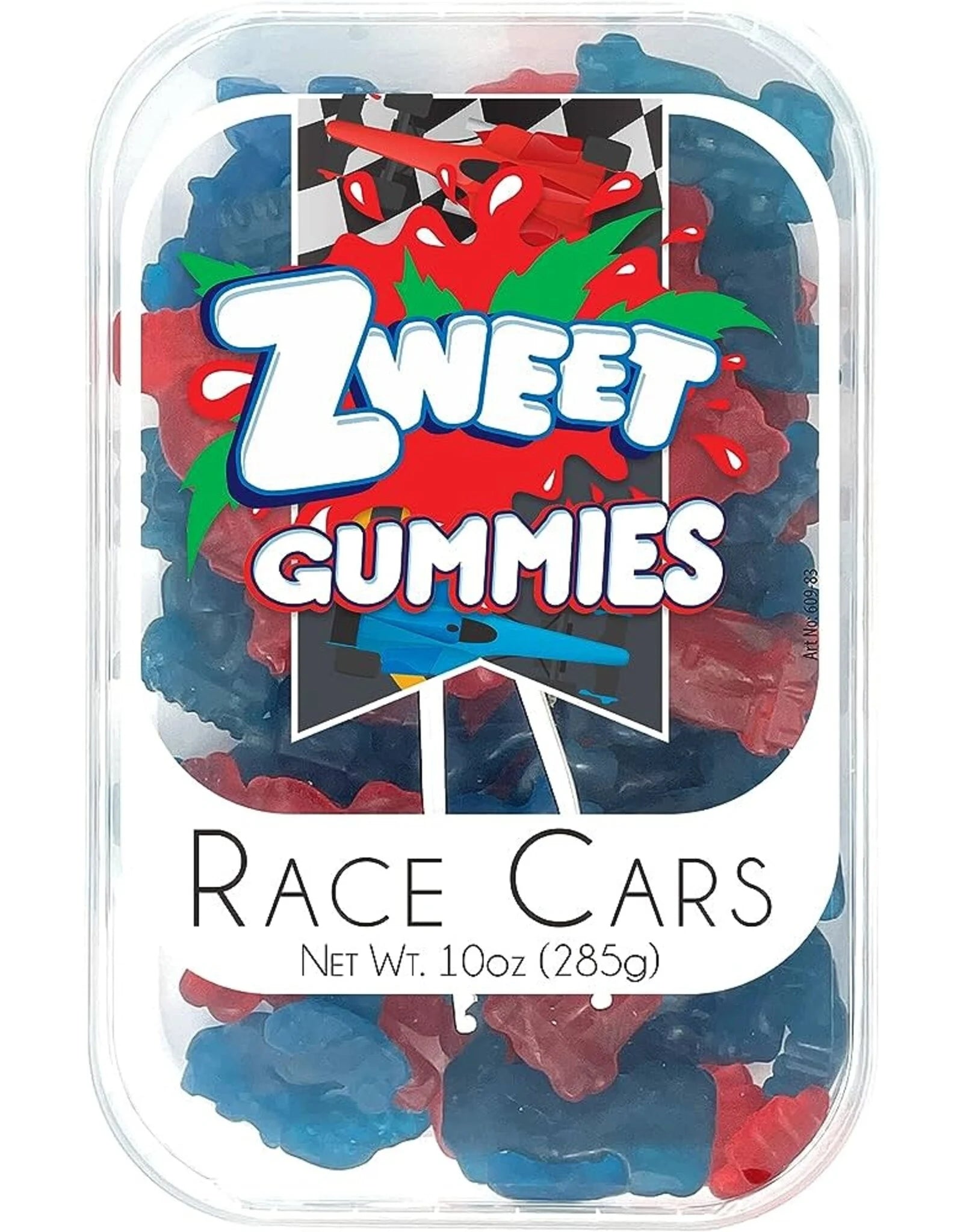 Zweet - Gummy Race Cars Tray 285g (Halal & Kosher)