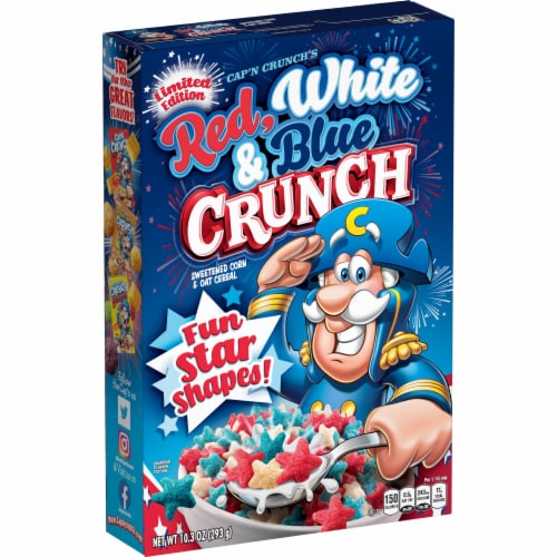 Cap'n Crunch - Red,White & Blue Stars - Limited Edition - 293g