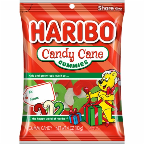 Haribo - Gold Bears - Christmas Candy Cane - 113g