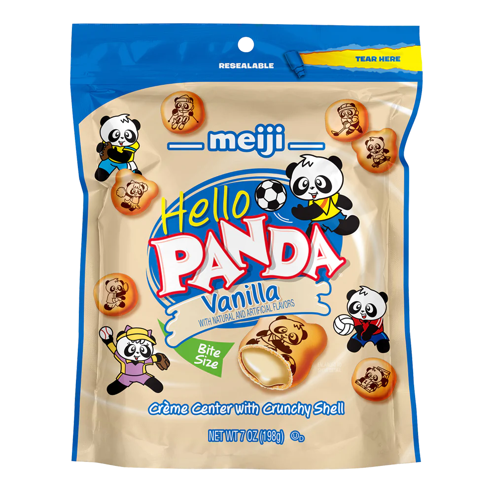 Meiji - Hello Panda - Vanilla Cookies - 62g (Japan)