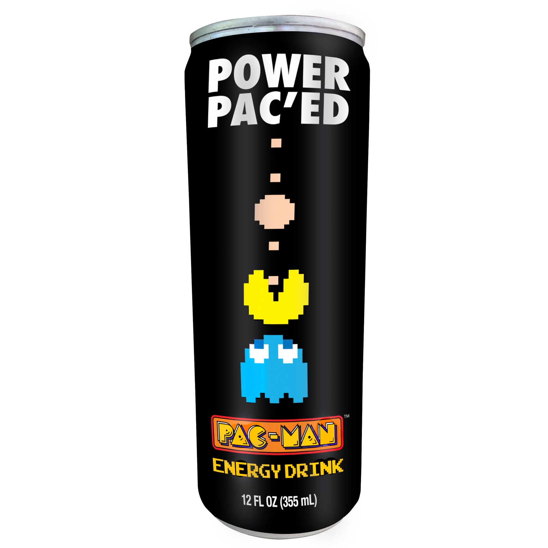 Boston America - Energy Drink - Pac-Man Power Pac'ed  - 355ml