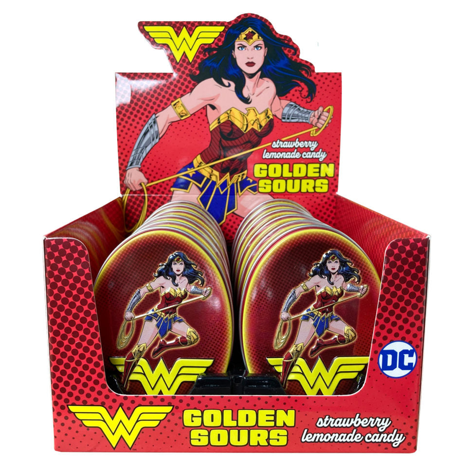 Boston America - Wonder Woman Golden Sours Tin