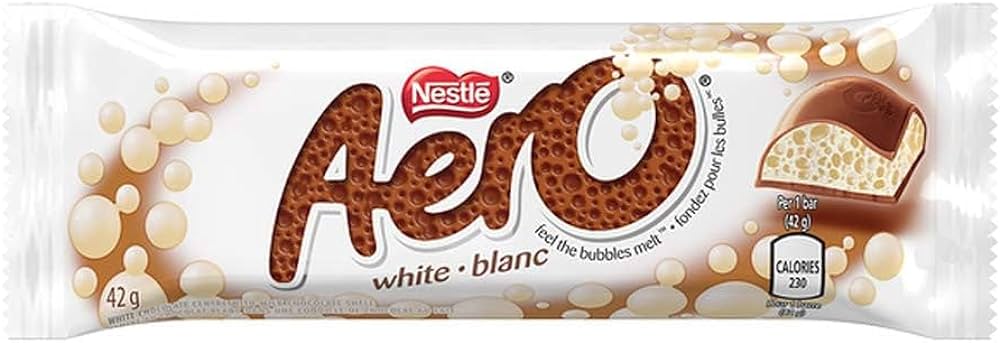 Aero - White - Chocolate Bar - 42g