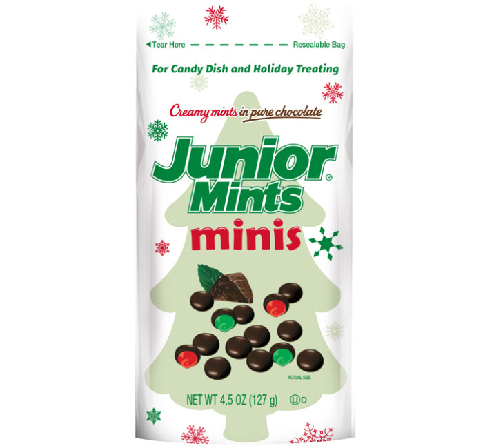 Tootsie - Junior Mints Minis - Snack Bag - 127g (Christmas)