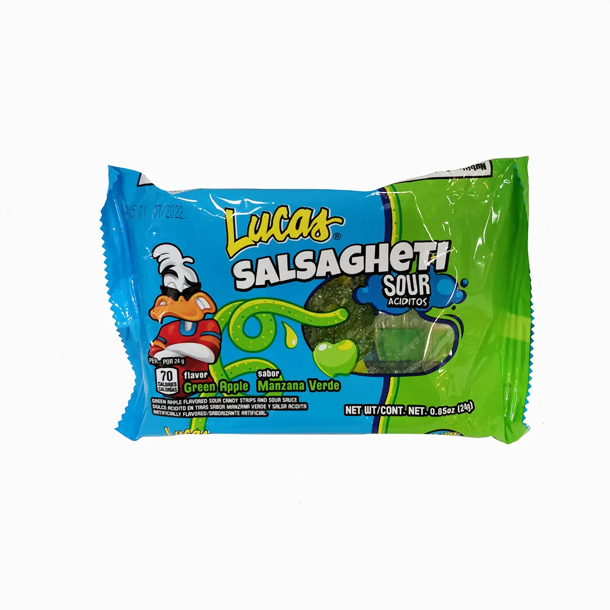 Lucas - Salsagheti Sour Green Apple - 26g (Mexico)