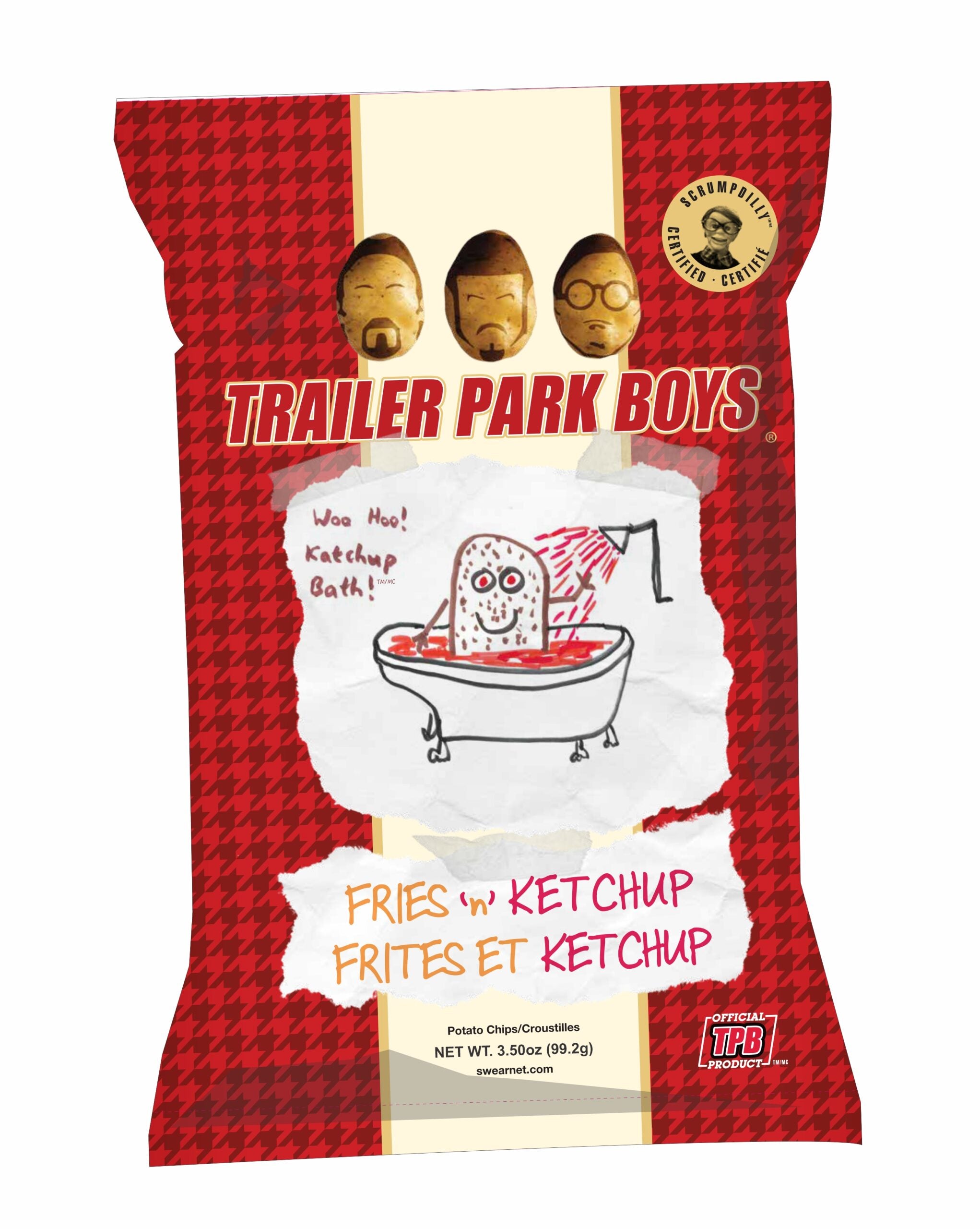 Trailer Park Boys - Fries 'N' Ketchup - Potato Chips - 99g