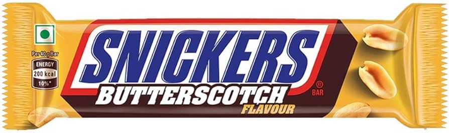 Snickers - Butterscotch - Chocolate Bar - 40g (India)