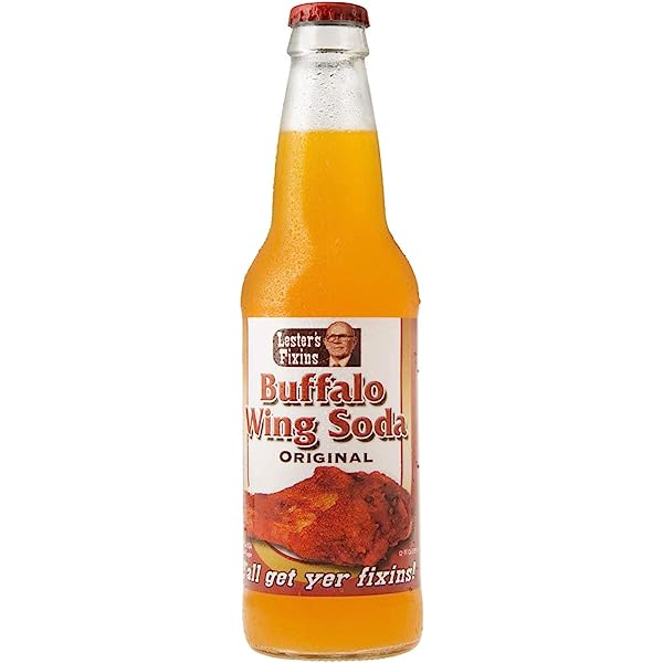 Rocket Fizz - Lesters Fixins Buffalo Wing - Soda Pop - 355ml