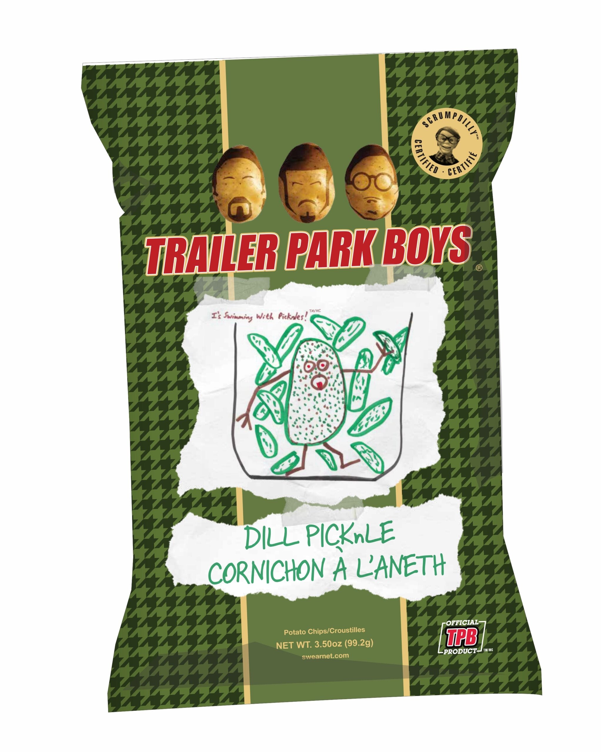 Trailer Park Boys - Dill Pickle - Potato Chips - 85g