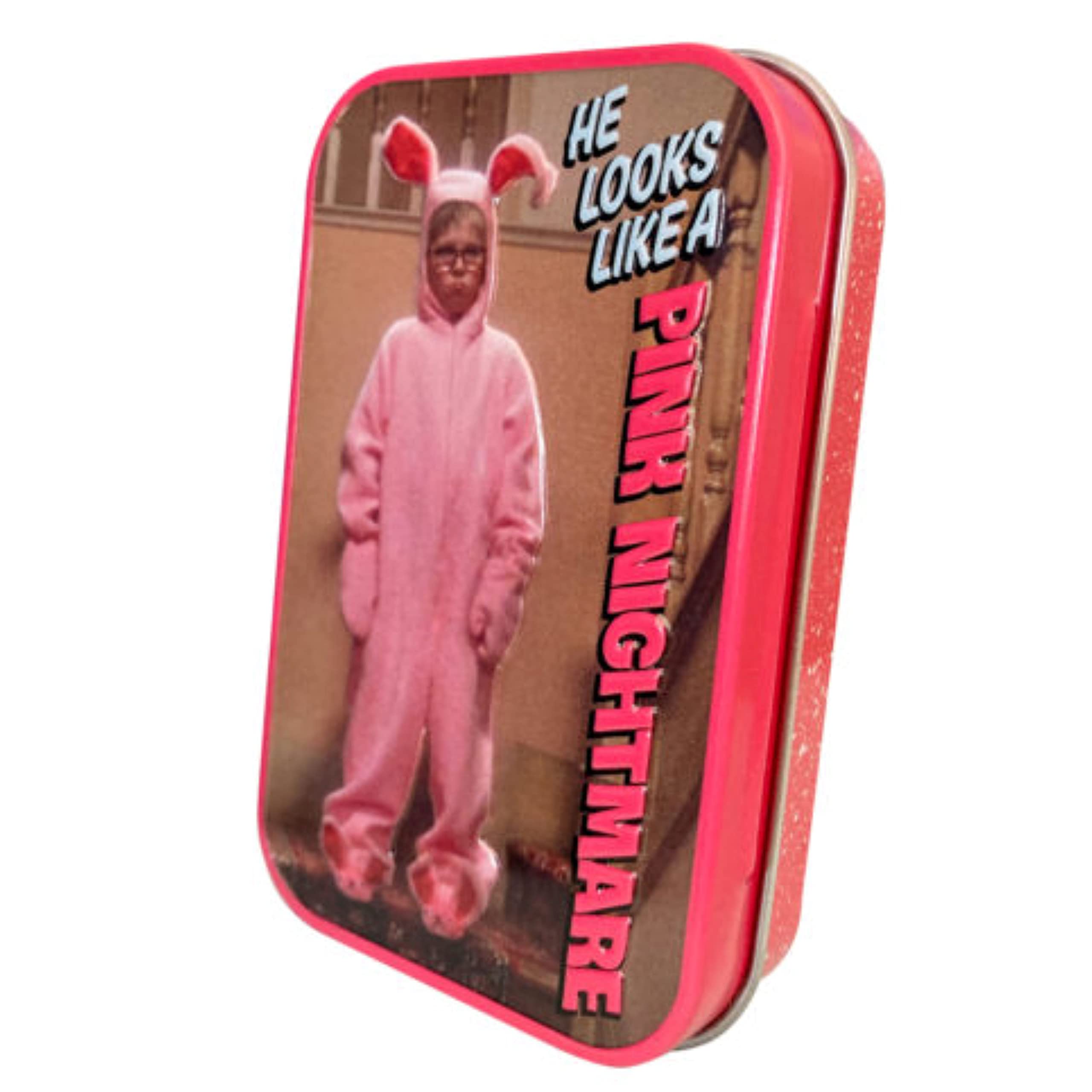 Boston America - A Christmas Story - Pink Nightmare Mints in a Tin