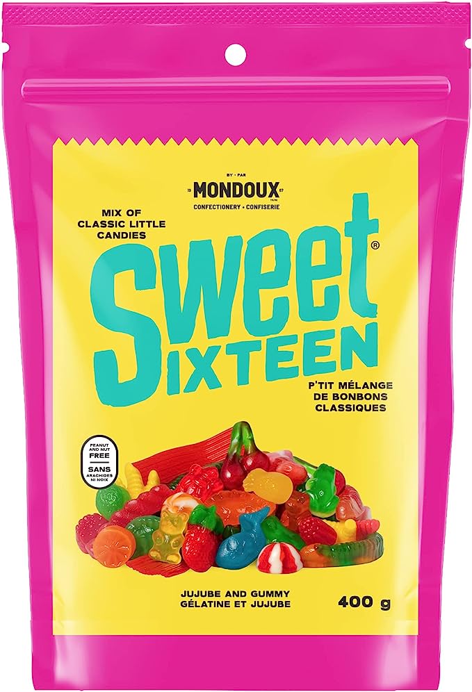Mondoux - Sweet Sixteen - Jujube & Gummy - 400g