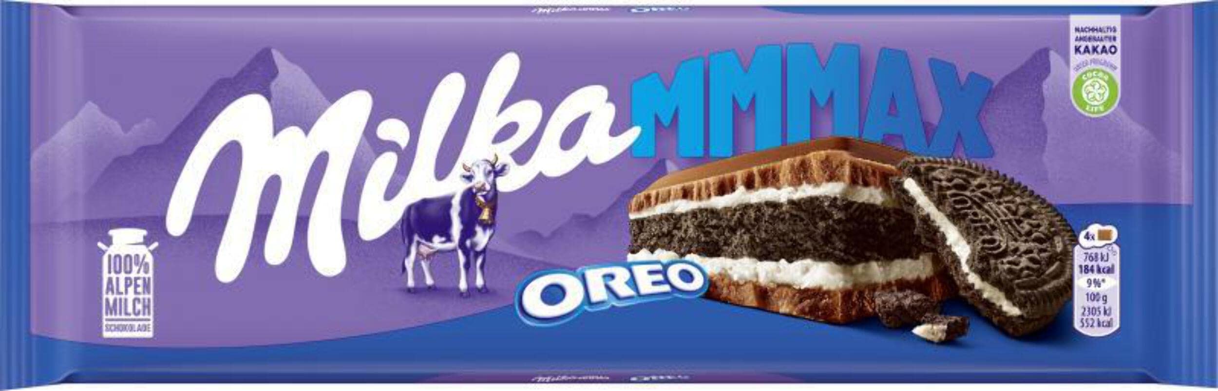 Milka - Oreo MMMAX Chocolate Bar - 300g (Germany)