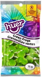 Huer- Green Frogs - Snack Size - 75g