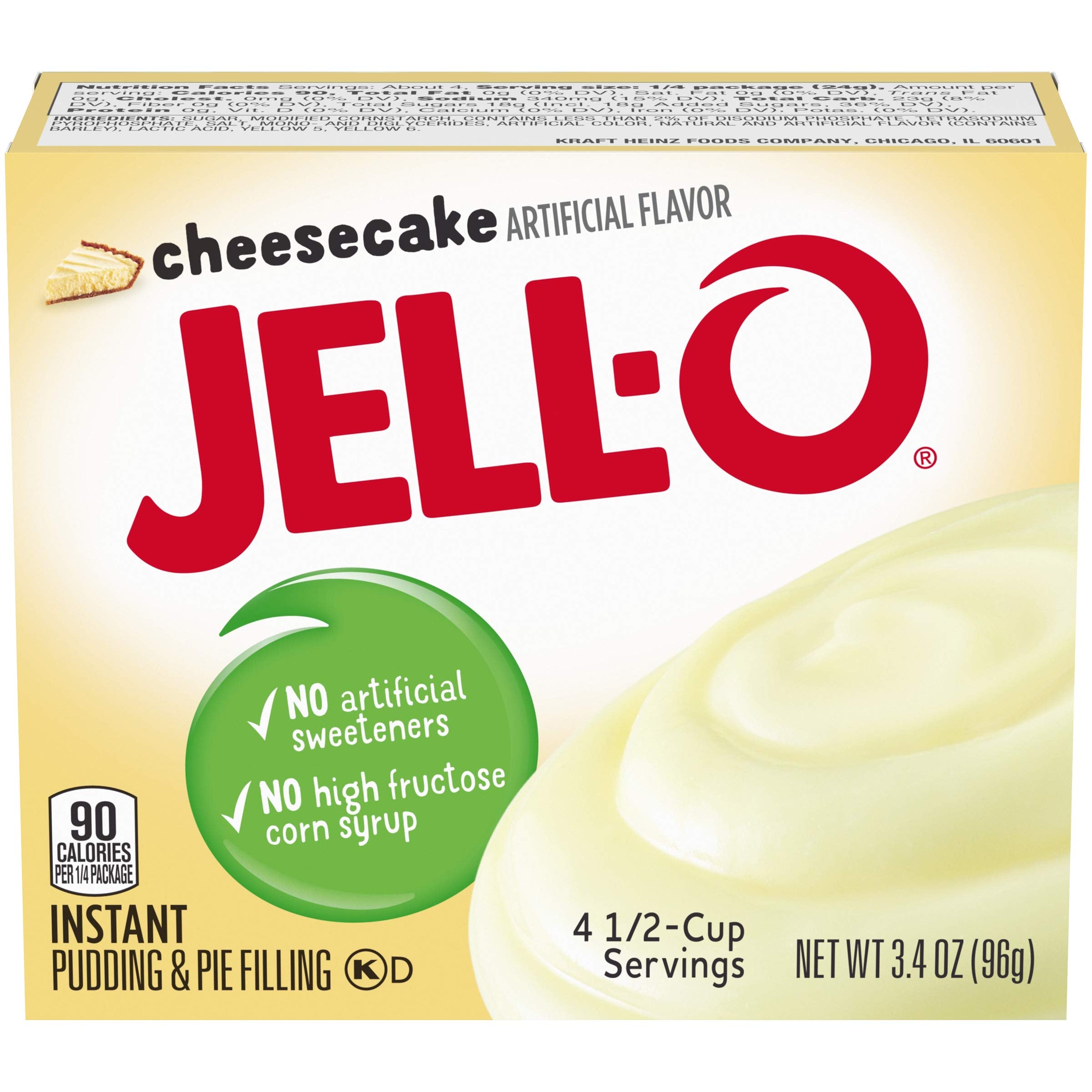 Jell-O - CheeseCake Pudding - 96g