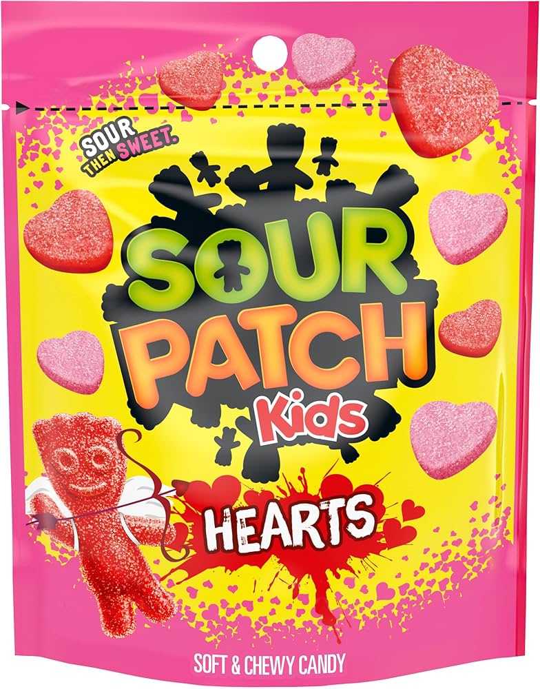 Sour Patch Kids Hearts - Theatre Bag - 283g