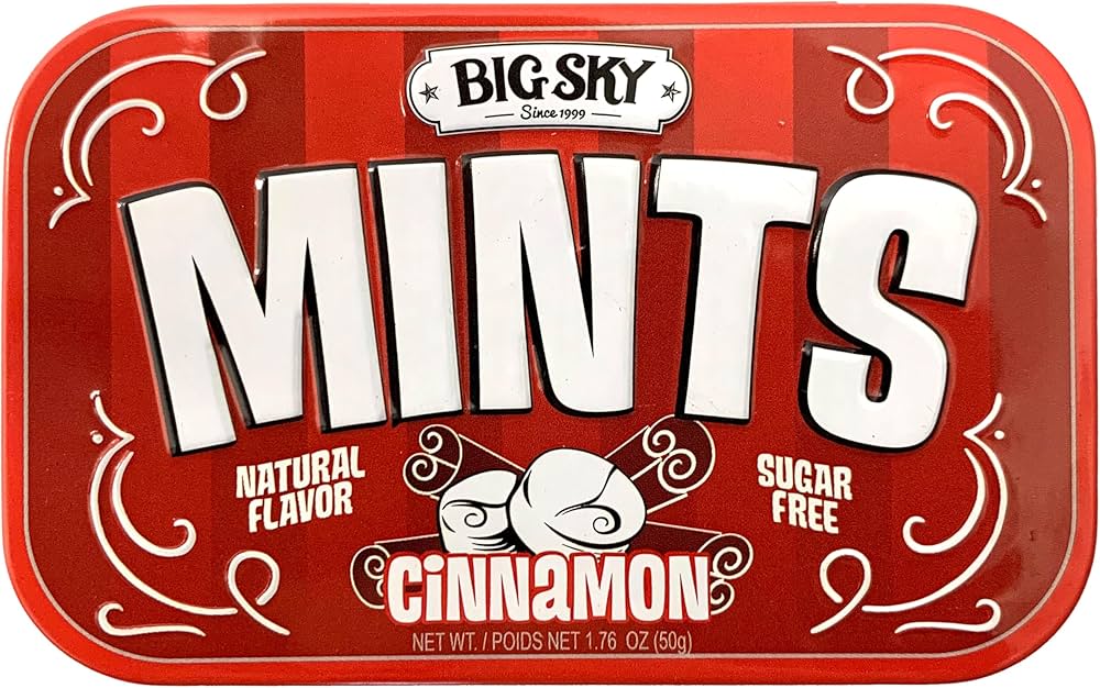 Big Sky - Sugar Free Mints - Cinnamon - 50g