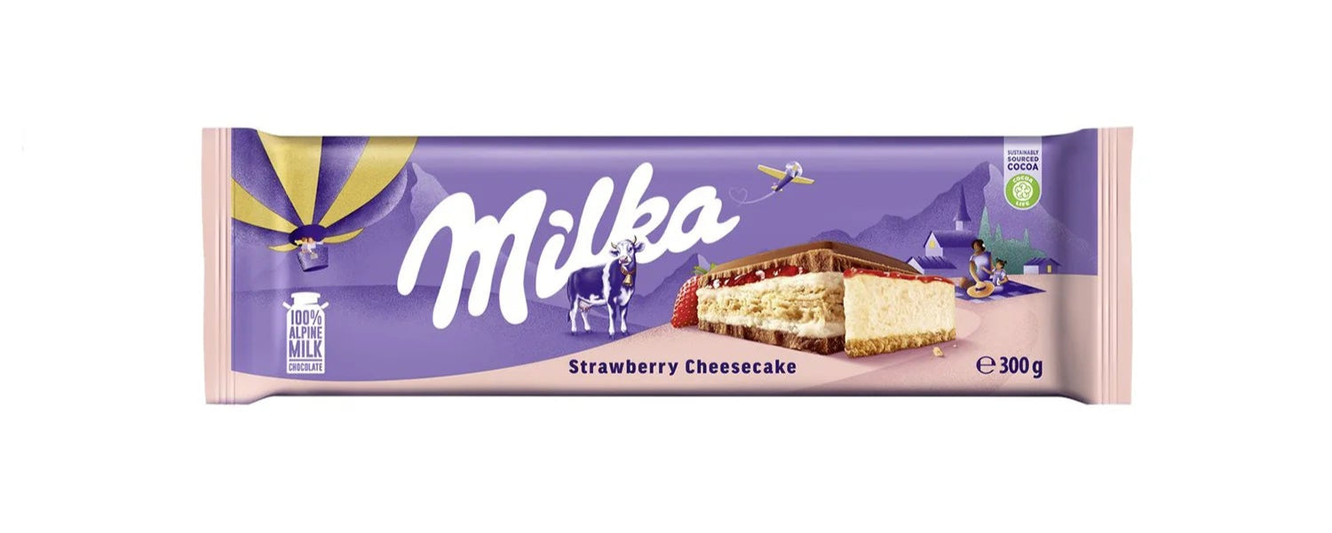 Milka - Strawberry Cheesecake MMMAX  - 300g (Germany)