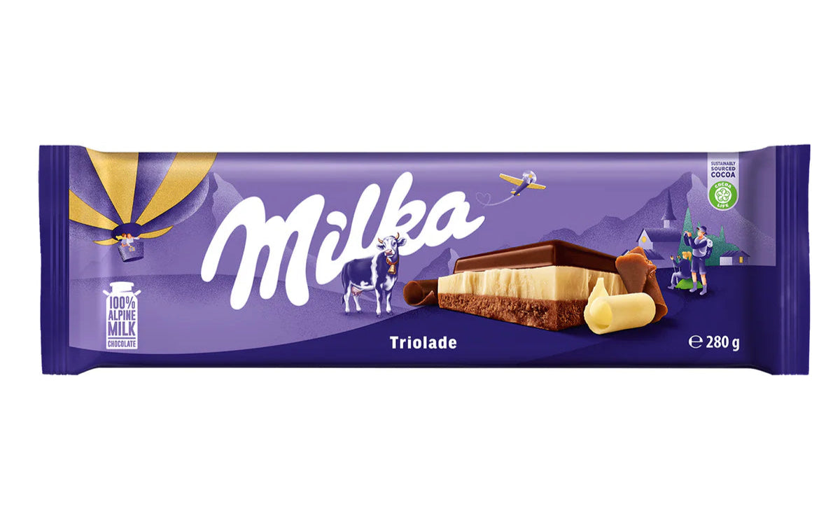 Milka - Triolade MMMAX Chocolate Bar - 280g (Germany)