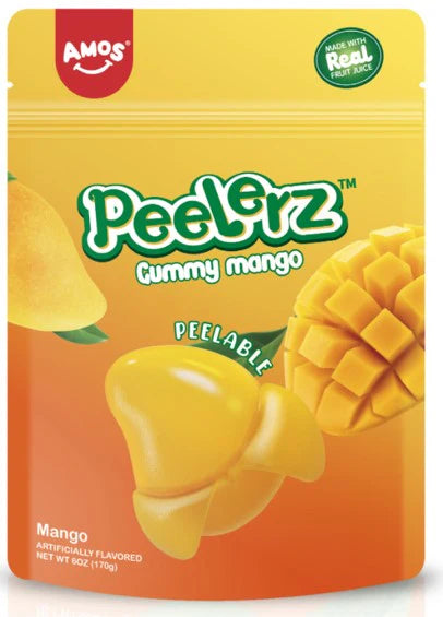 Amos - Peelerz Gummy Mango - Peelable Gummies - 62g