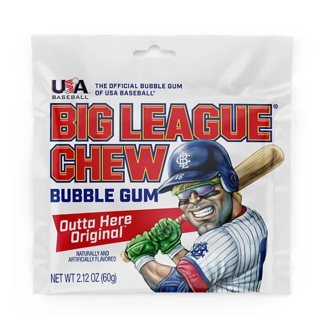 Big League Chew - Bubble Gum Outta Here Original - 60g