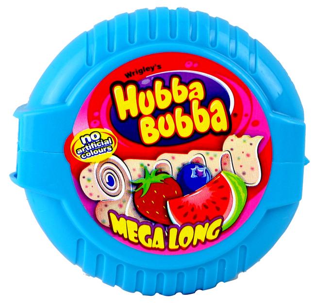 Hubba Bubba - Mega Long Bubble Tape Mix (UK) - 56g