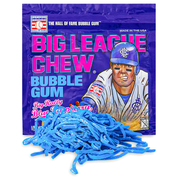 Big League Chew - Blue Raspberry - 60g