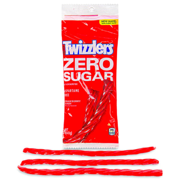 Twizzlers - Strawberry Twists - Sugar Free Candy - 141g