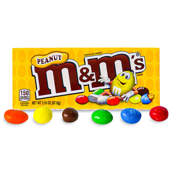 M&M - Peanut - Chocolate - Theatre Box - 88g