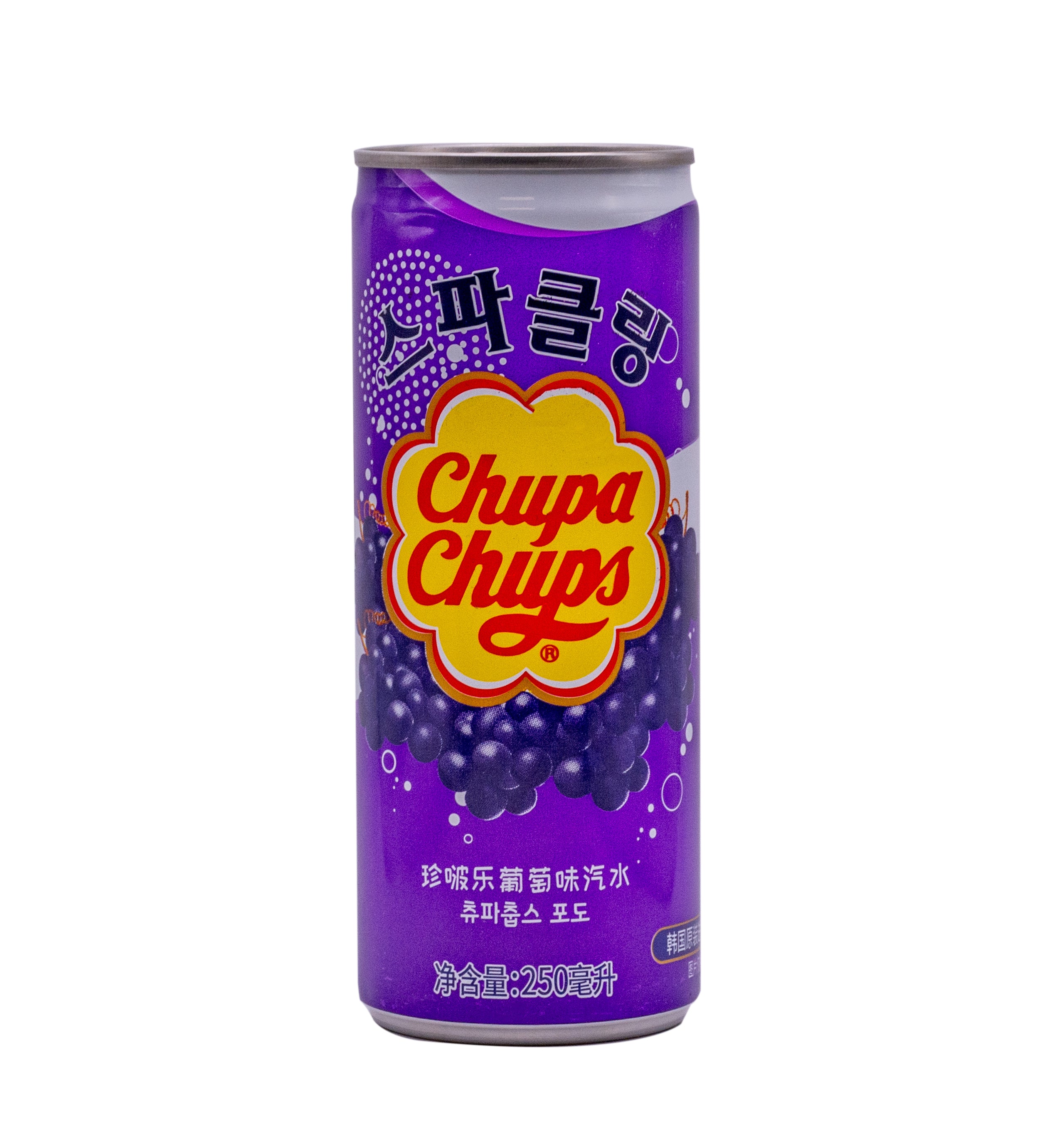 Chupa Chups - Beverage - Sparkling Grape - 250ml(Korea)
