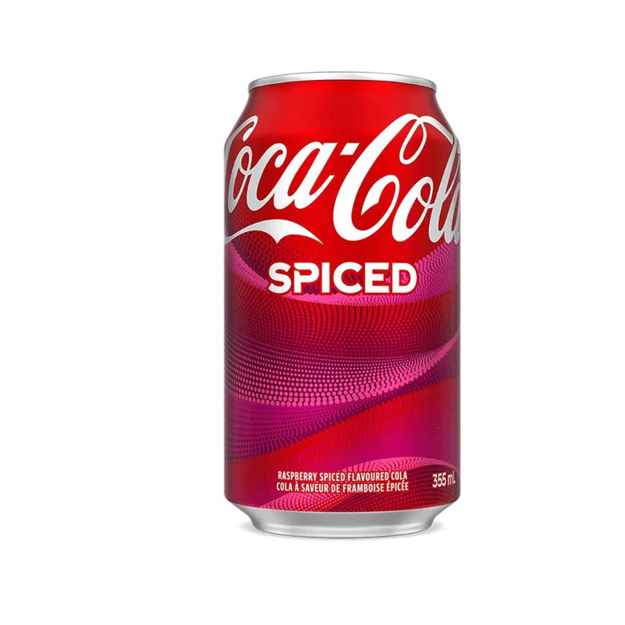 Coca Cola - Spiced Raspberry - Soda Pop - LIMITED EDITION - 355ml