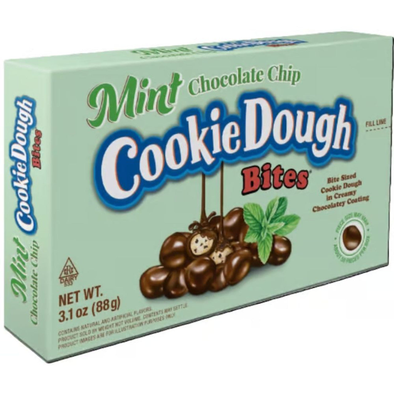 Cookie Dough Bites Mint Chocolate - Theatre Box - 88g
