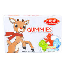 Flix Candy - Rudolph The Red Nosed Reindeer Gummies - Theatre Box - 85g