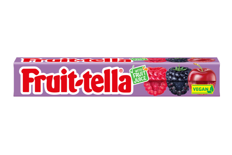 Fruit-tella - Berries & Cherry - 41g (Poland)